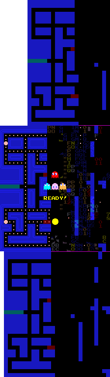 My decoded and complete version of the 256th level of Pac-Man